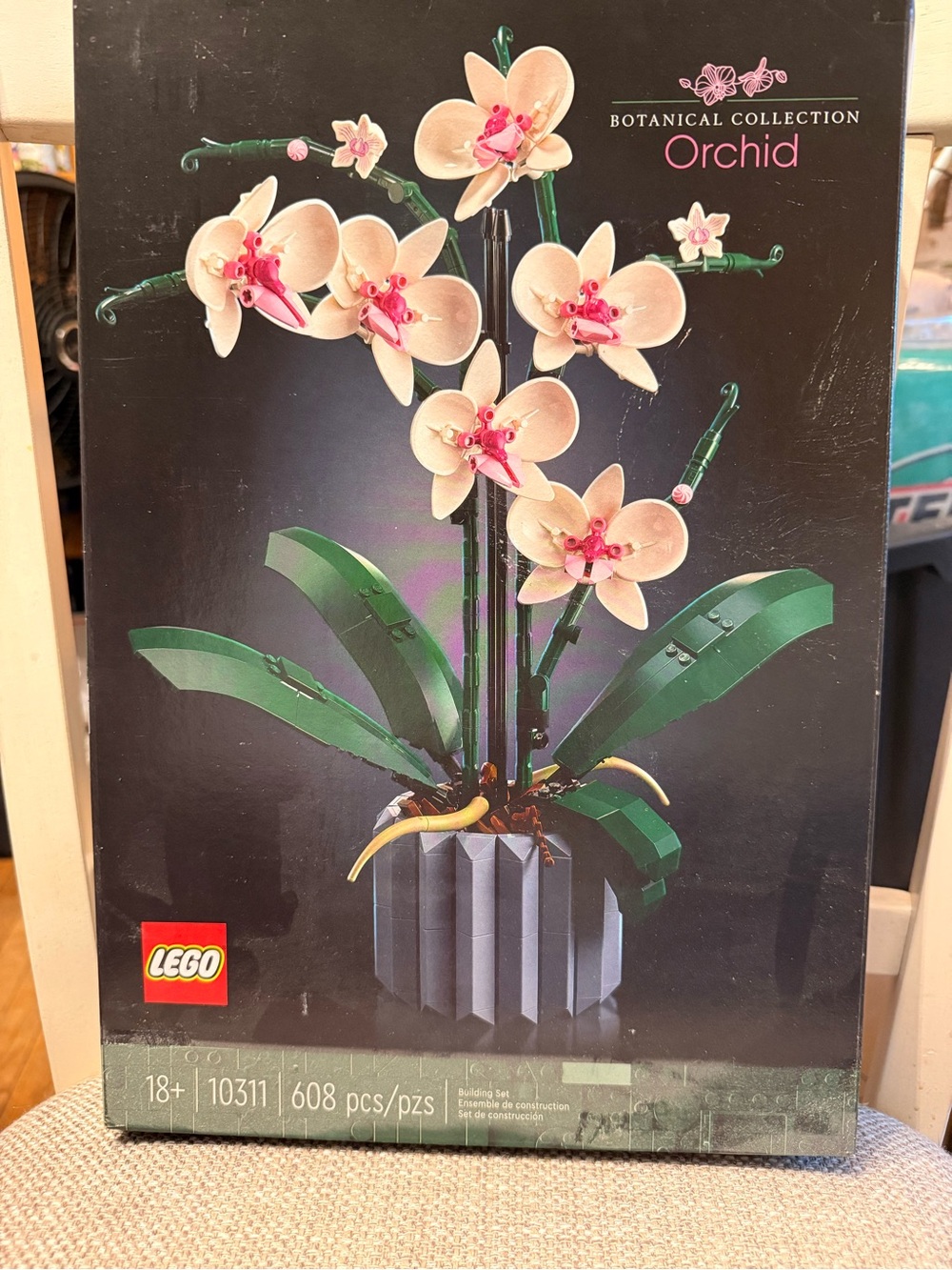 LEGO Botanical Collection Orchid - Cream, Pink and Green Floral Set